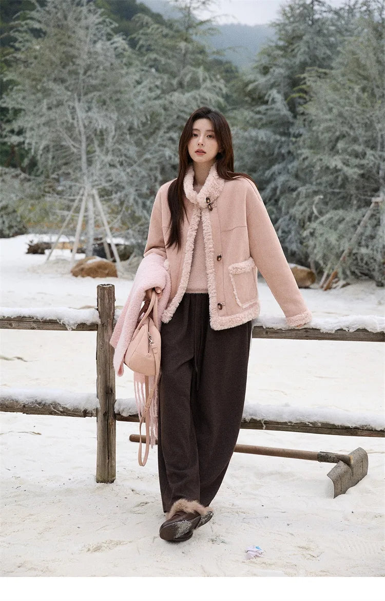 MISHOW Long Sleeve Sweaters 2025 Winter Elegant Loose Handmade Crochet Bowknot Sweater Women's Casual Knitted Top MXE87Z2679