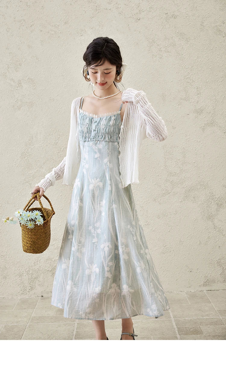 MISHOW Summer Casual Cardigan for Women 2025 New V-neck Long Sleeve Slim Knitted Cardigans Female Fashion White Tops MXE16Z1193