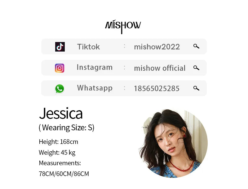 MISHOW Women's V-neck Lace Up Dress 2025 Summer New Female Fashion Puff Sleeve Chiffon Print Dresses Ladies Clothing MXE39L2401