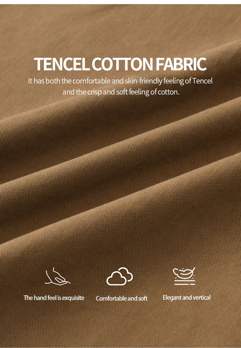 MISHOW Autumn Brown Cotton Bud Skirt 2025 Autumn Elastic Drawstring High Waist Slim A-line Casual Skirt with Pocket MXE41B2367