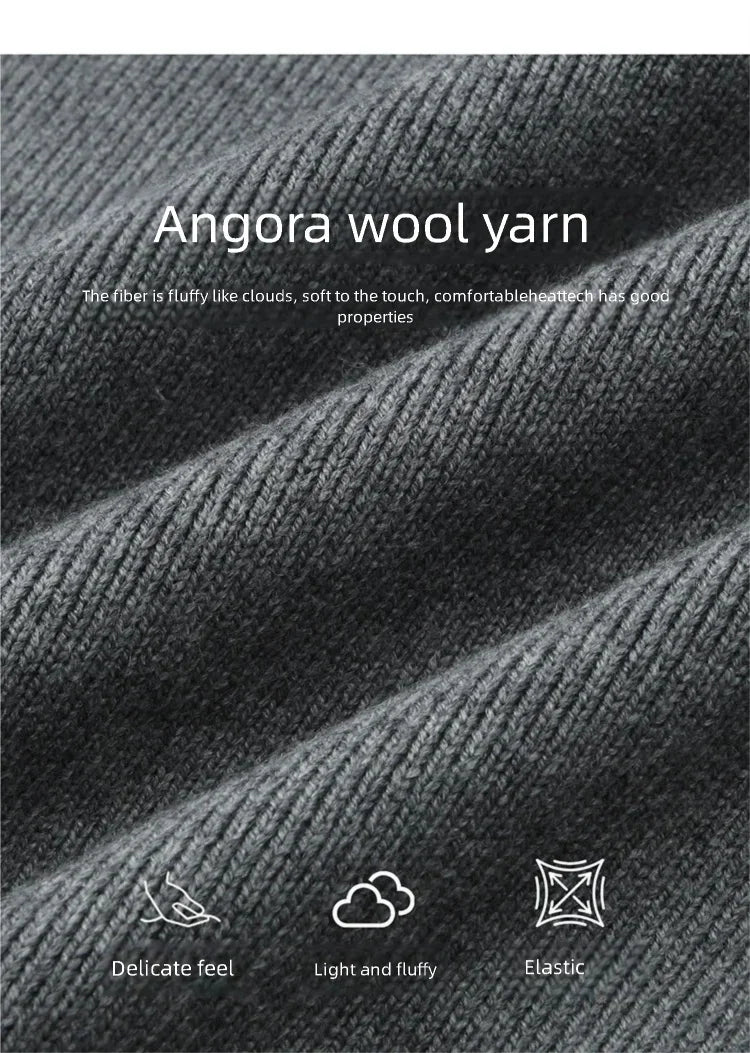 MISHOW Woman Gray Top 2025 Autumn French-style Diagonal Placket Knit Sweater Casual High-end Loose Pullover Woman MXE86Z2744