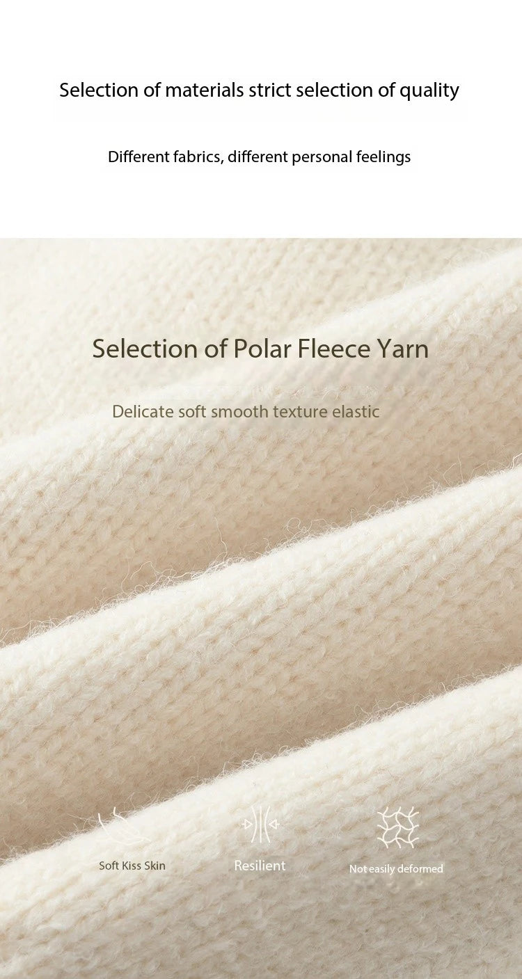 MISHOW Soft Lamb O-Neck Pullovers Color Clash Spliced Knitted Sweater 2024 Winter Women Clothes Thickened Warm Tops MXD59Z1140