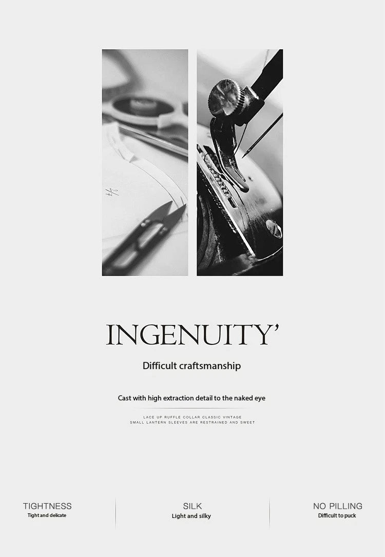 MISHOW Women's Round Neck Blouse 2025 Summer New Fashion Lace Up Puff Sleeve Casual Chiffon Top Ladies Clothing MXE36X1875