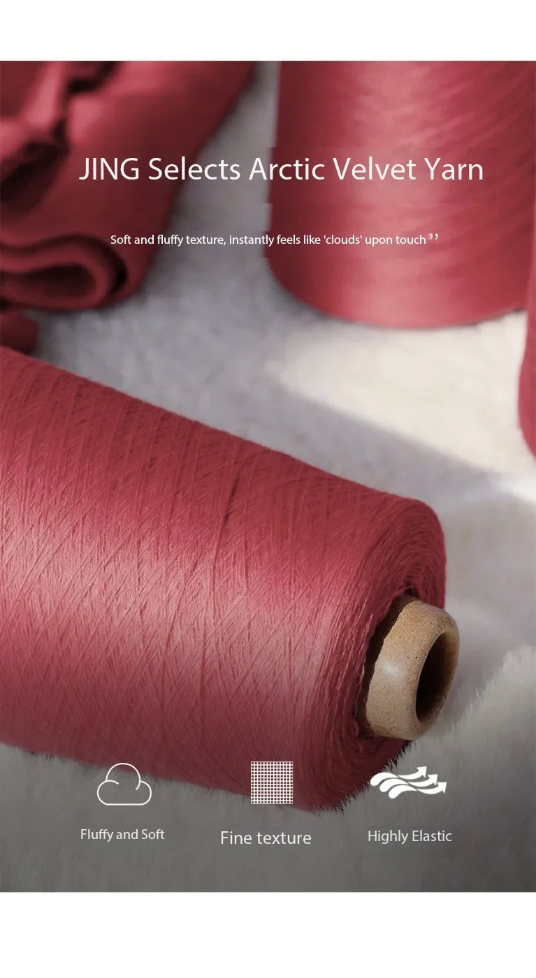 MISHOW Red Knitted Cardigan for Women 2025 Autumn Round Neck Single Breasted Buckle Embroidered Casual Cardigans Lady MXE47Z2621