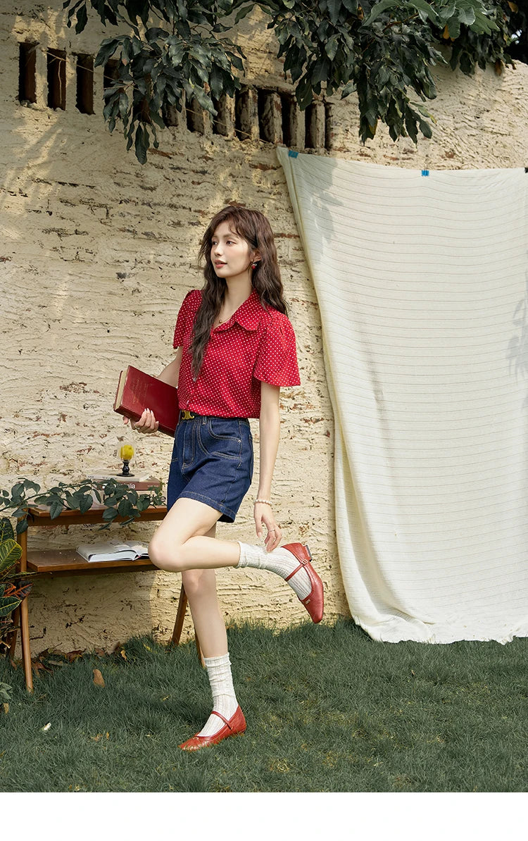 MISHOW High Waisted Denim Skirts for Women 2024 Summer New Fashion Simple Versatile Female Korean Style Chic Skirt MXD23B0366