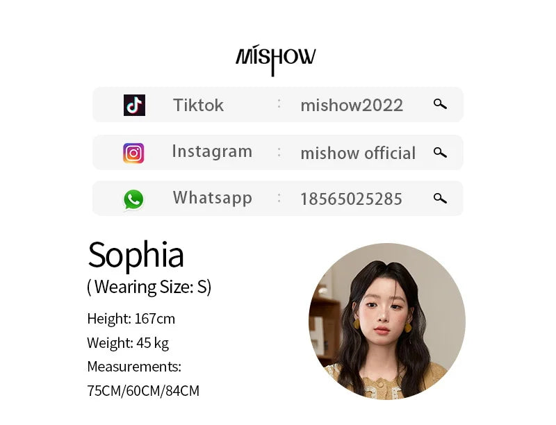 MISHOW Yellow Knitted Cardigan Ladies 2025 New Sweet Lace Stitching Cable Sweater Commute Women's Autumn Cardigan MXE51Z2546