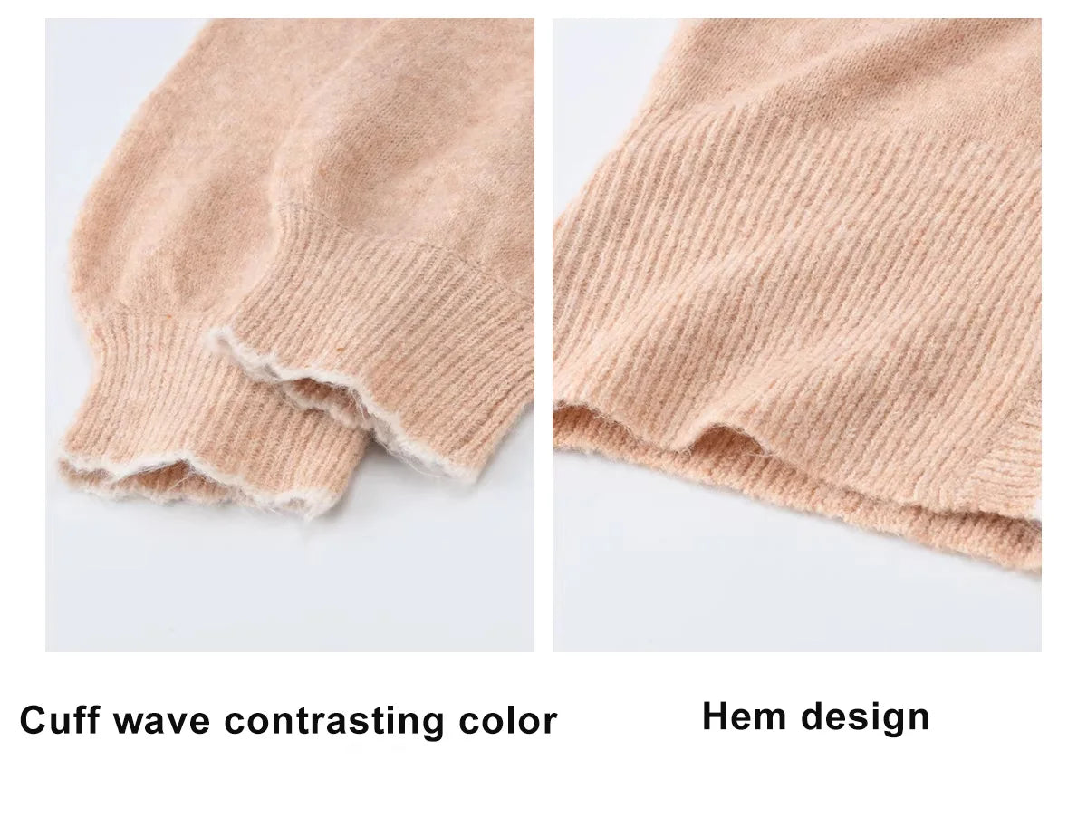 MISHOW Women's Floral Embroidery Knitted Cardigan 2026 Spring V-Neck Casual Short Tops Elegant Slim Knitted Sweater MXF11Z2917