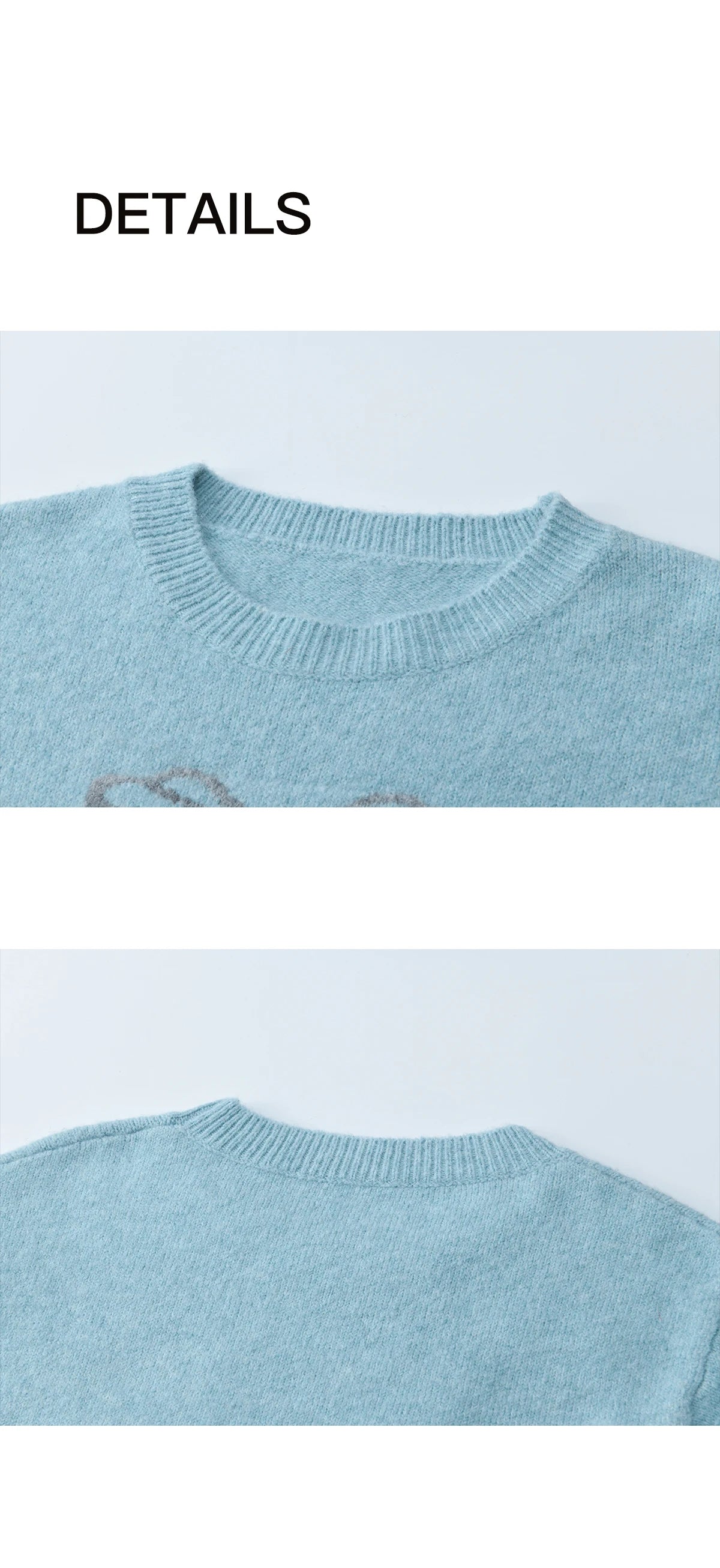 MISHOW Handmade Embroidered Jacquard Sweater for Women in Autumn Winter 2025 Thick Pony Knitted Pullover Sweaters MXE92Z2848