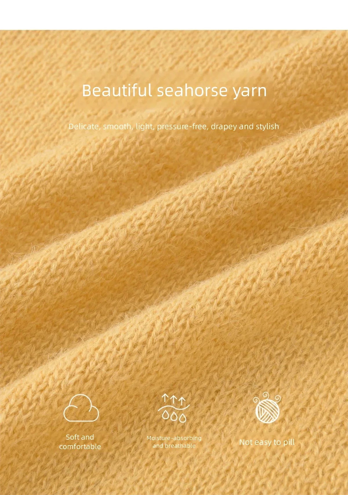 MISHOW Women's Flower Decor Mohair Fork Knit Cardigan 2026 Spring Crew Neck Long Sleeve Tops Casual Solid Sweater MXF15Z3051