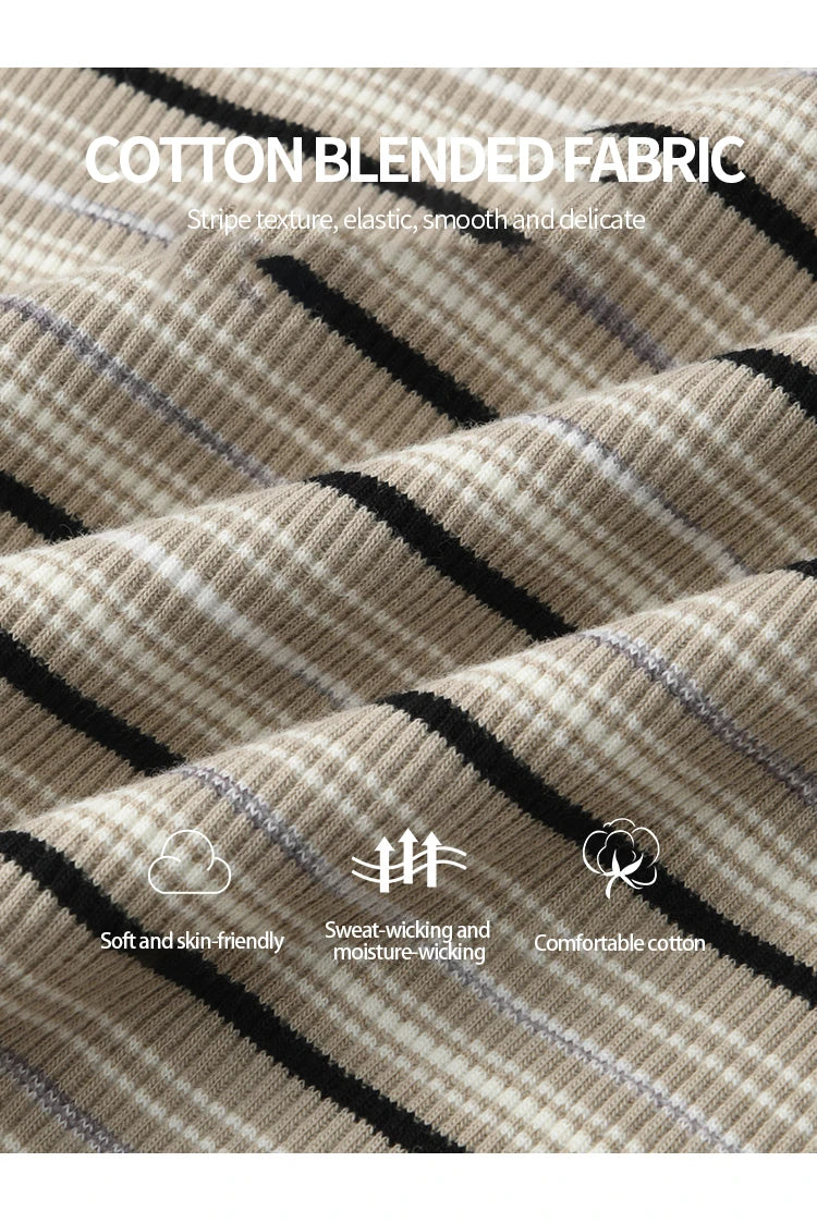 MISHOW Striped Cartoon Pufferfish Printed T-shirt for Women Summer 2025 Slim Shoulders Cotton Tees Short Sleeved Top MXE32T0538