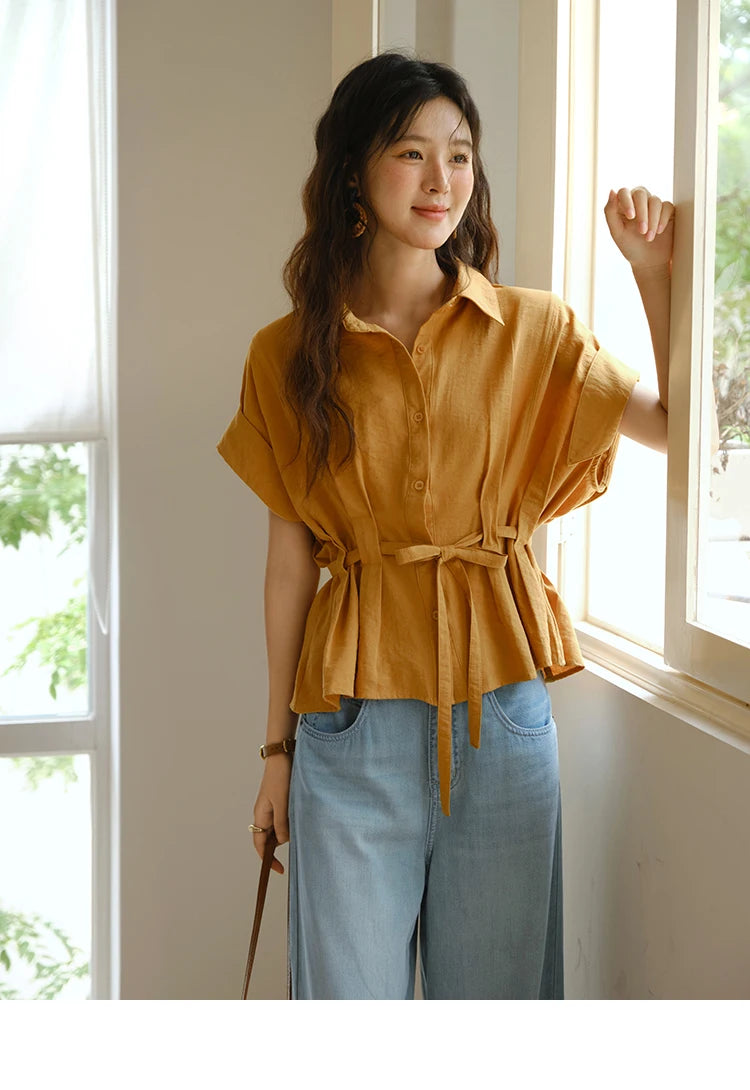 Mishow Flower Embroidery High Waist Wide Leg Jeans MXE37K0991