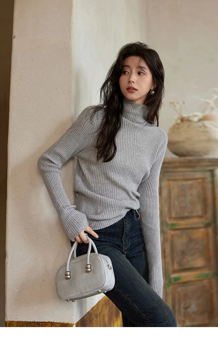 MISHOW Lamb Wool Jacket Women Suede Plush Thick Coat Spliced Turn-Down Collar Sweet Soft Senior Jacket Office Lady MXD59W0753