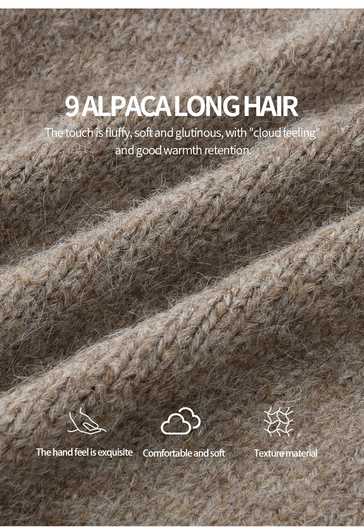 MISHOW Women's Long Sleeve Pullovers 2025 Autumn Winter New Puppy Embroidery Loose Casual V Neck Knit Sweater Luxury MXE48Z2570