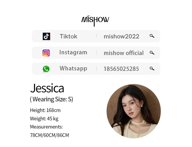 MISHOW Women's Beige Cable Knit Cardigan 2026 Spring Square Neck Long Sleeve Slim Casual Knitwear with Flower Ribbon MXF11Z2903