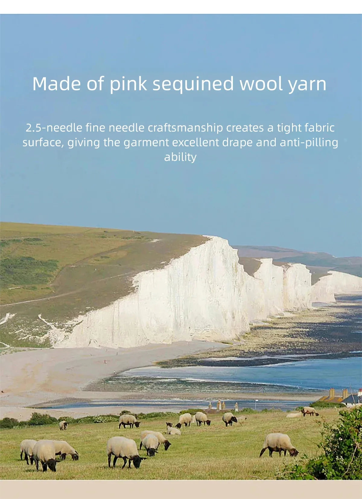 MISHOW Tassel Bead Wool Blended Sweater Autumn Winter 2025 Elegant Thick Knitted Sweater Loose Warm Tops Office Lady MXE90Z2822