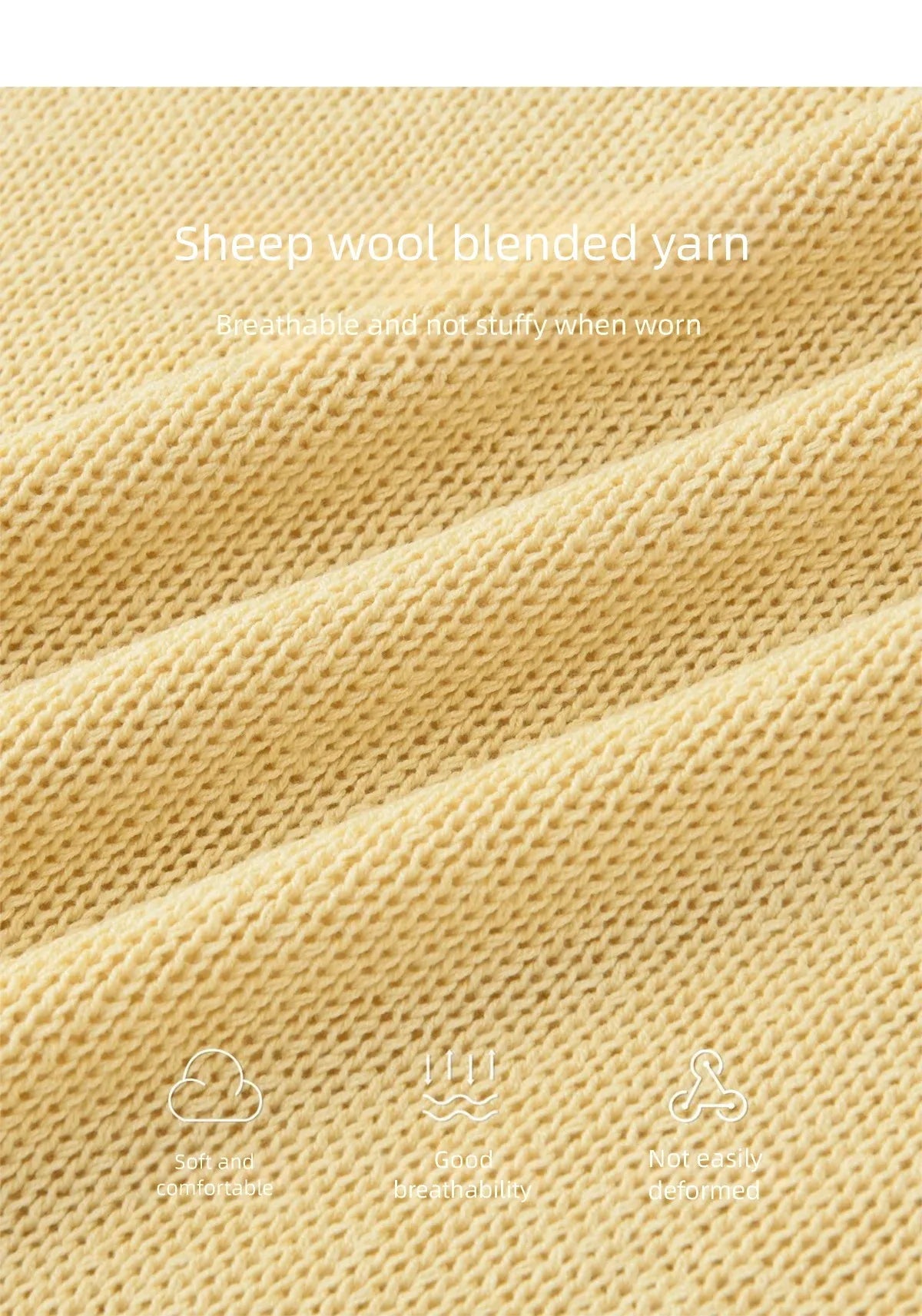 MISHOW Women's Hollowed Out Lace Trim Knit Tops 2026 Spring Boat Neck Long Sleeve Knitwear Casual Soft Yellow Sweater MXF15Z3050