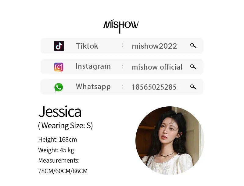 MISHOW Embroidery Cotton Shirt for Women 2025 Summer Fashion French Style Puff Sleeve Button Shirt Women's Clothing MXE39X1979