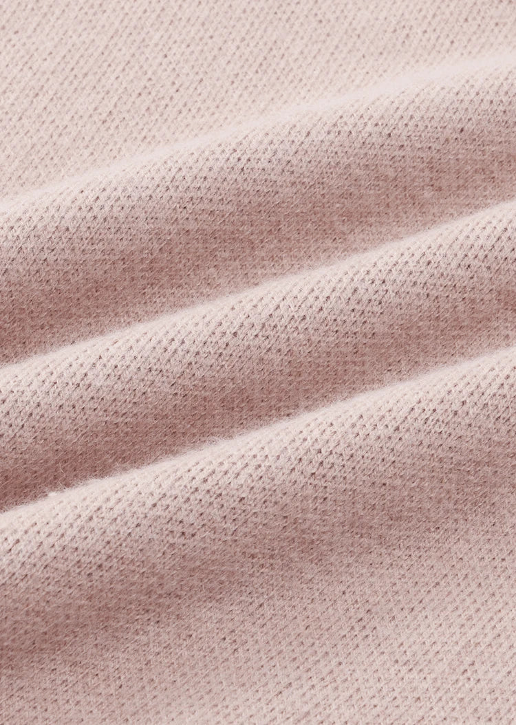 MISHOW Tassel Knitted Sweater Women Fashion Half High Neck Pullover Sweater 2024 Autumn Winter Premium Casual Top MXD43Z0680