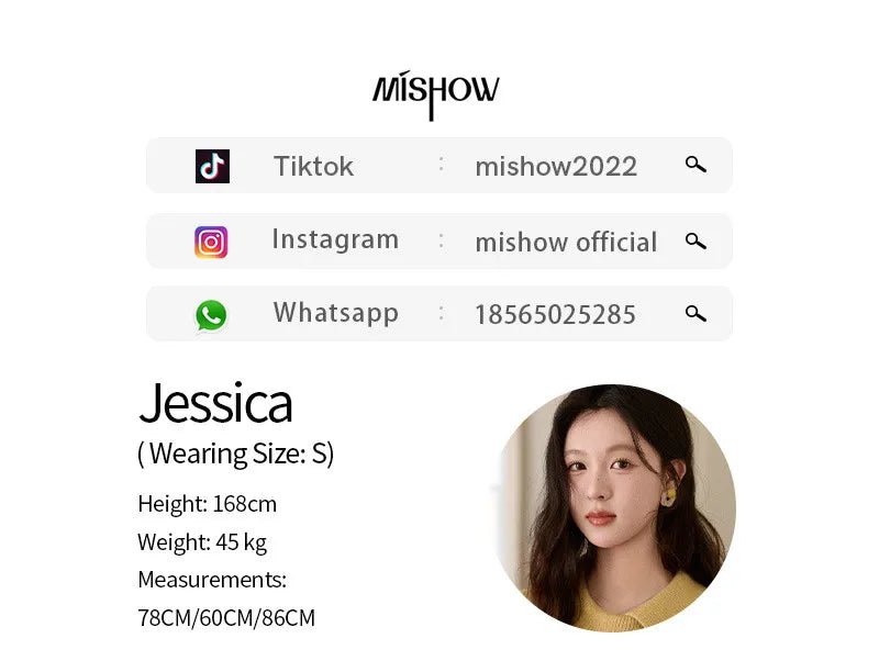 MISHOW Women's Mustard Yellow Knit Cardigan 2026 Spring Asymmetric Collar Dropped Sleeves Tops Casual Loose Sweater MXE93Z2936