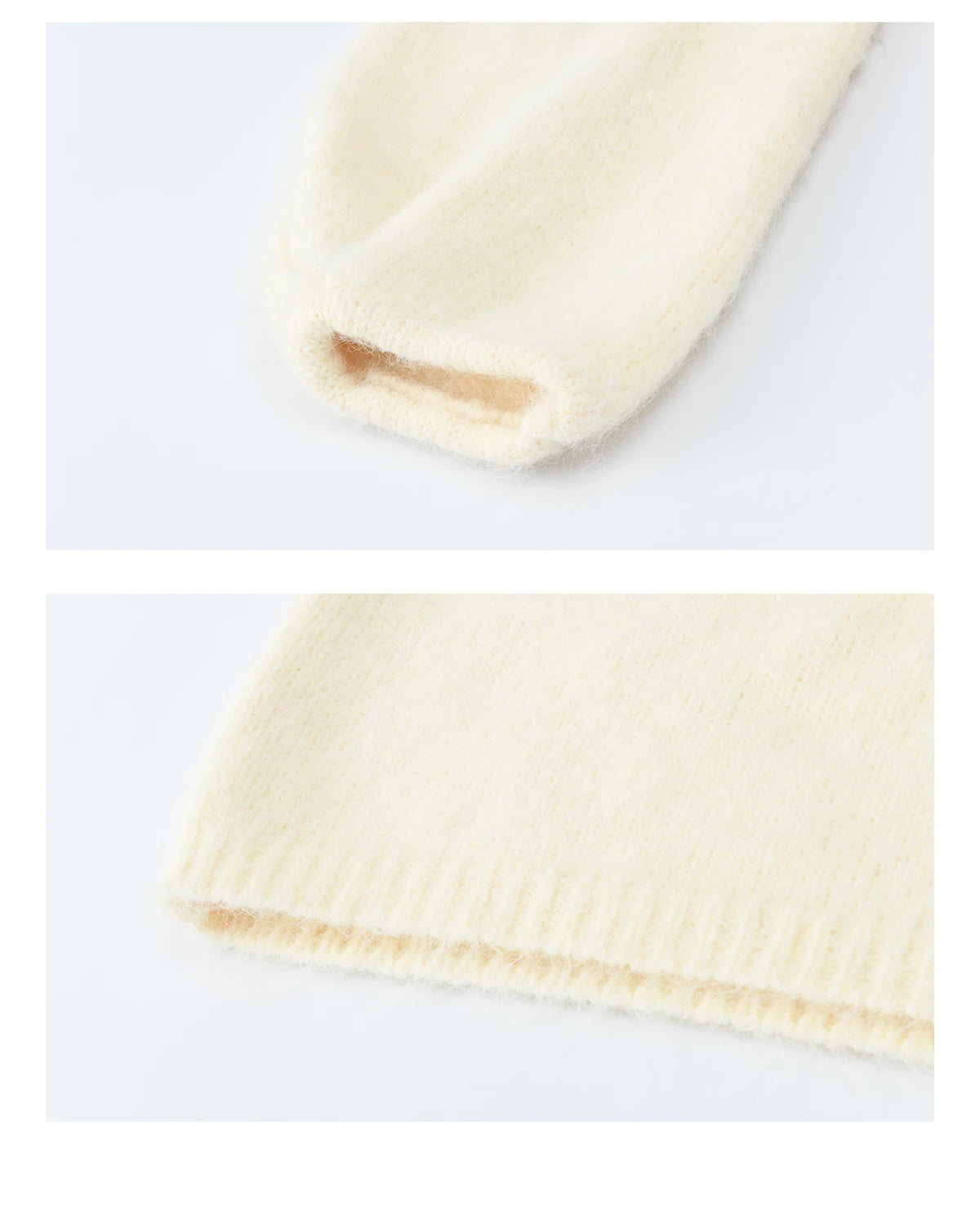 MISHOW Women's Solid Knitted Sweater 2025 Autumn Winter Dog Pattern Jacquard Crew Neck Fluffy Warm Loose Pullover Top MXE94Z2988