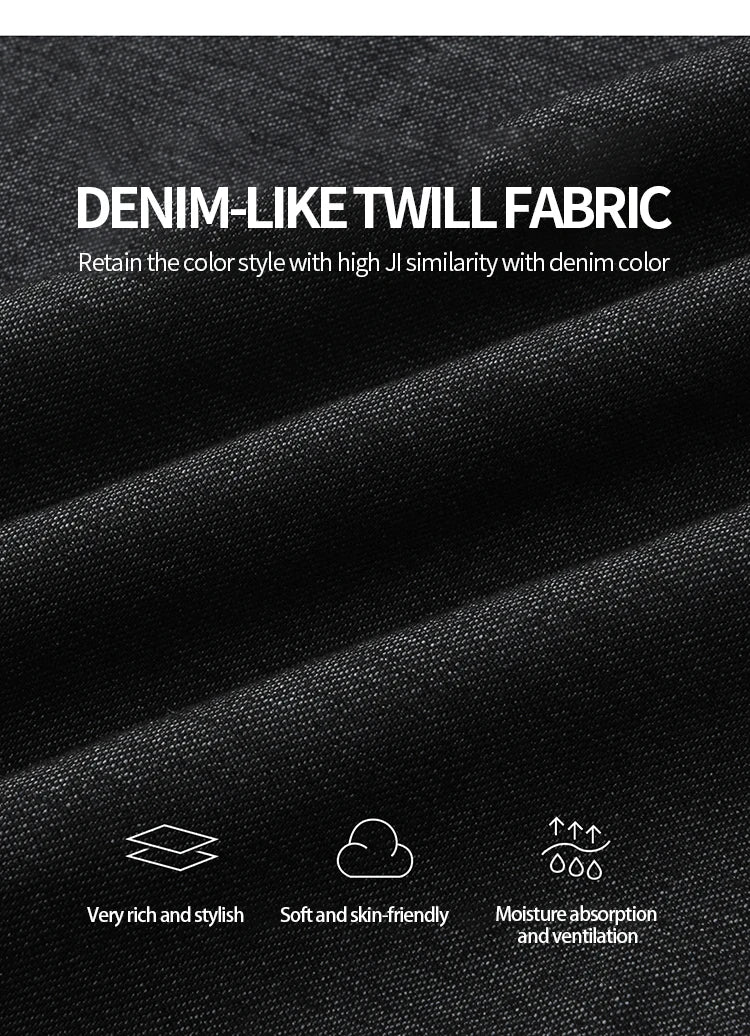 MISHOW Deep Blue Imitation Denim Vest Coat 2025 Autumn Round Neck Lace-up Coat Contrasting Button Single Breasted Top MXE41W0797