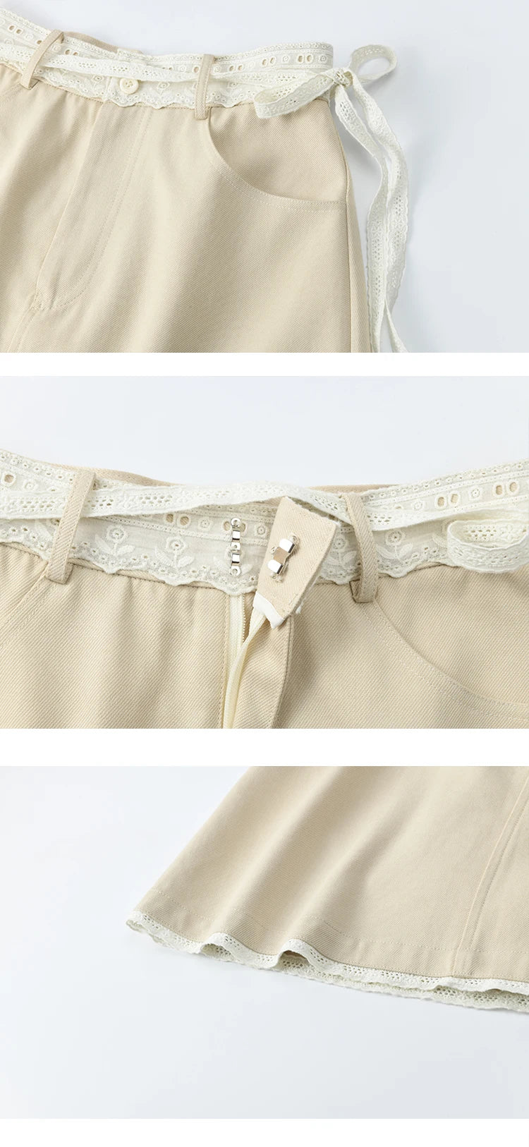 MISHOW Office Lady Summer Skirts Women New 2025 Solid Lace Belt High Waist A-line Hip Skirt Woman Fashion Slimming MXE32B0711