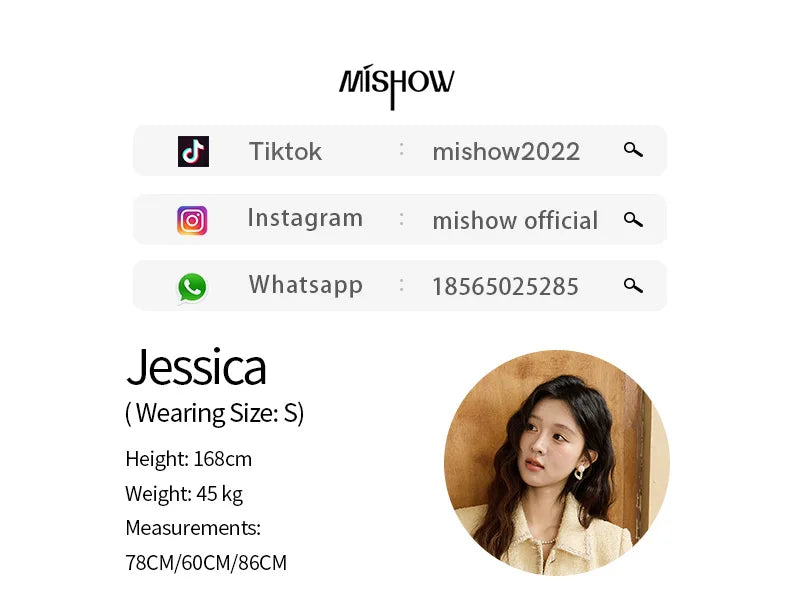 MISHOW Women's Striped V-neck Dress Autumn 2025 Loose Sleeveless Core Spun Yarn Dresses Tied Waist Casual Long Dress MXE46L2521