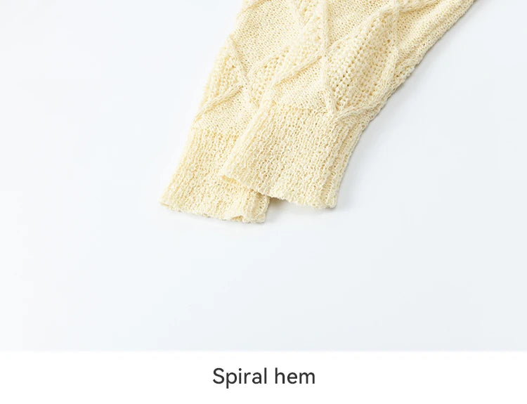 MISHOW Square Pattern Knitted Sweater for Women Spring Summer 2025 V-neck Tops Colorful Starfish Buckle Lazy Cardigan MXE16Z1213