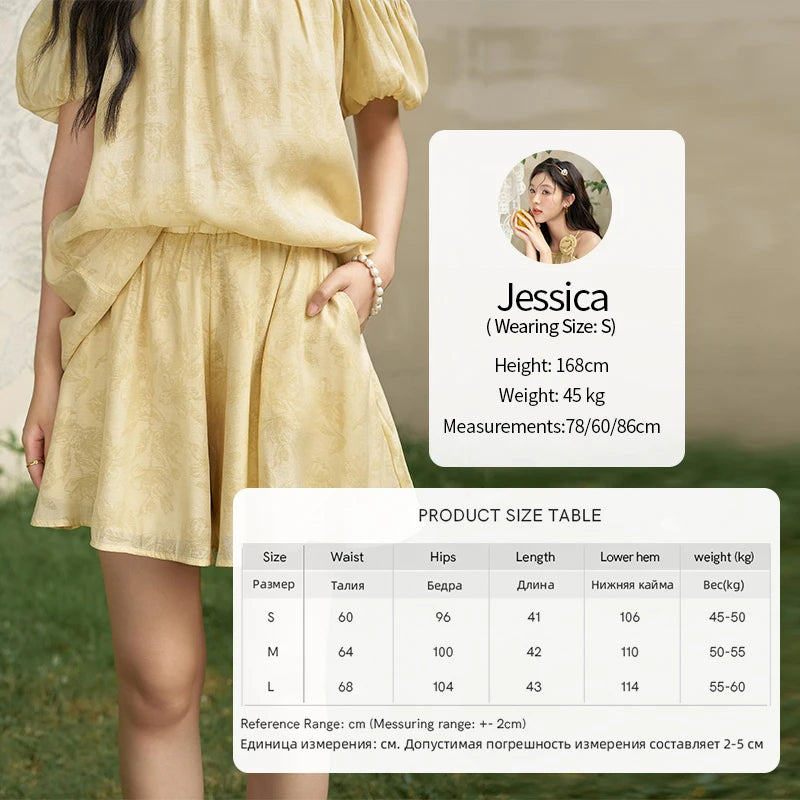 MISHOW Off Shoulder Sling Top Wide Leg Comfortable Casual Shorts Separately 2024 Summer Temperament Sweet Matching MXD24X1523