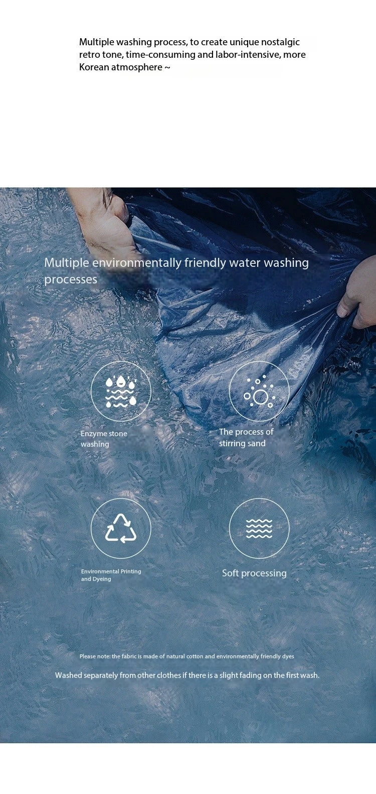 MISHOW Retro Washed Denim Shirt Spring 2025 Double Layered Patchwork Collar Shirt Metal Buckle Single Breasted Tops MXE12C0751