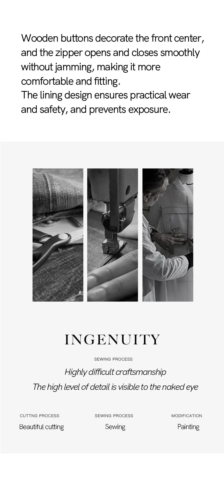 MISHOW Khaki A-line Short Skirt Spring 2025 100Cotton High Waist Versatile Skirt Zipper Pockets Skirt (Not with Belt) MXE15B0696