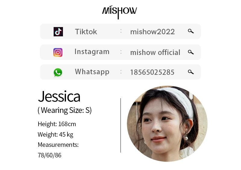 MISHOW Women's Lyocell Blouse 2025 Spring Summer Lace V-neck Commuting Top Puff Sleeve Solid Loose Blouse Office Lady MXE15X1735