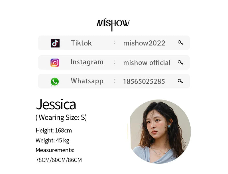 MISHOW Two Piece Set Women's Fashion Lace Up Top 2025 Summer New Casual Print Wide Leg Half Skirt Set Ladies Clothing MXE35T0596