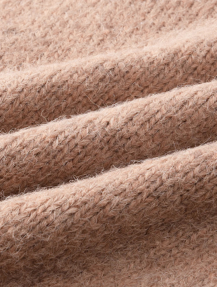 MISHOW Chinese Hollow Out Sweaters for Women 2024 Autumn Winter Loose Casual Design Sweet Floral Knitted Pullovers MXD36Z0888