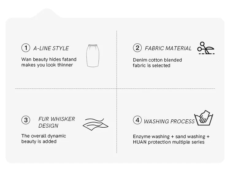 MISHOW Casual Spring Summer Skirt Women New 2025 Solid High Waist Slim Denim Skirts Female Fashion Straight Clothing MXD44B0506