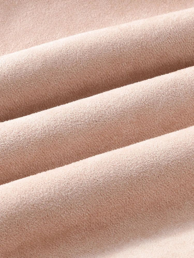 MISHOW Double Face Fur Coat For Women 2024 Winter Sweet Korean Vintage Suede Splicing Fleece Warm Thickened Jacket MXD55W0646