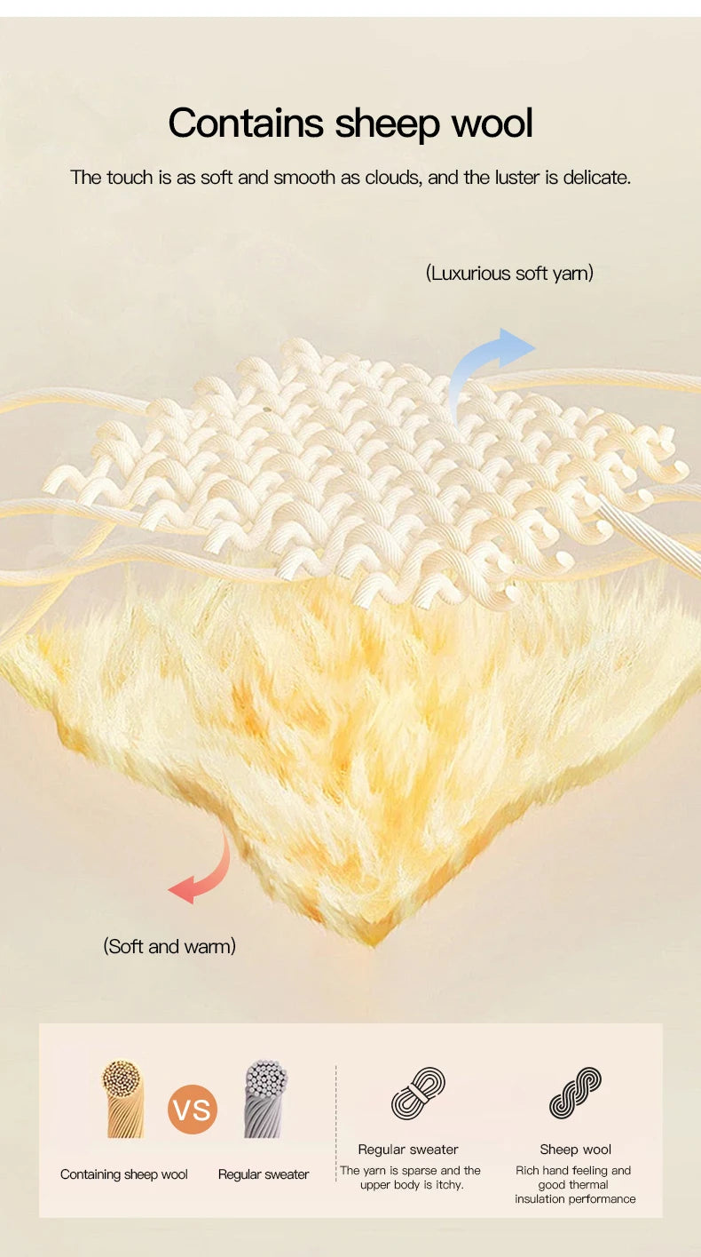 MISHOW Woman Sweaters 2025 Elegant French Hollow Out Floral Sweater Loose O-neck Long Sleeves Knit Top Autumn Clothes MXE44Z2491