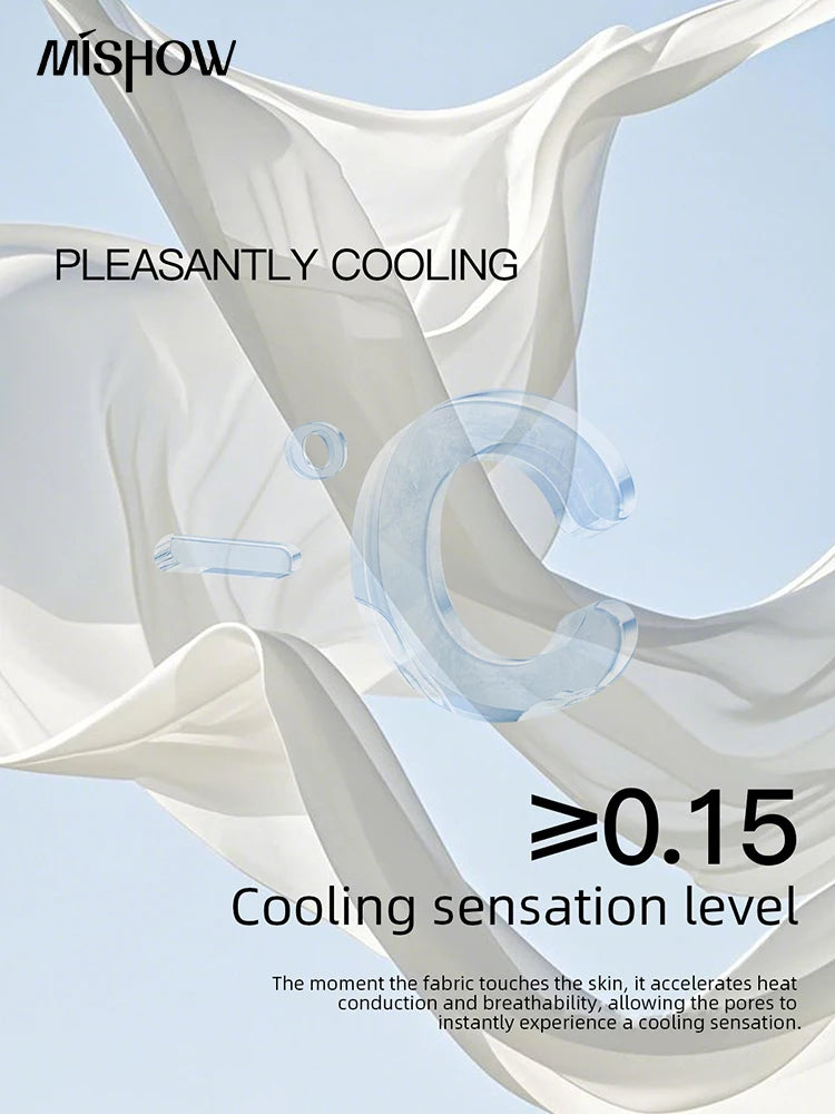 MISHOW Solid Casual T-shirts Women Summer 2025 New Square Neck Short Sleeve Shirt Female Fashion Straight Tops Woman MXE15T0483