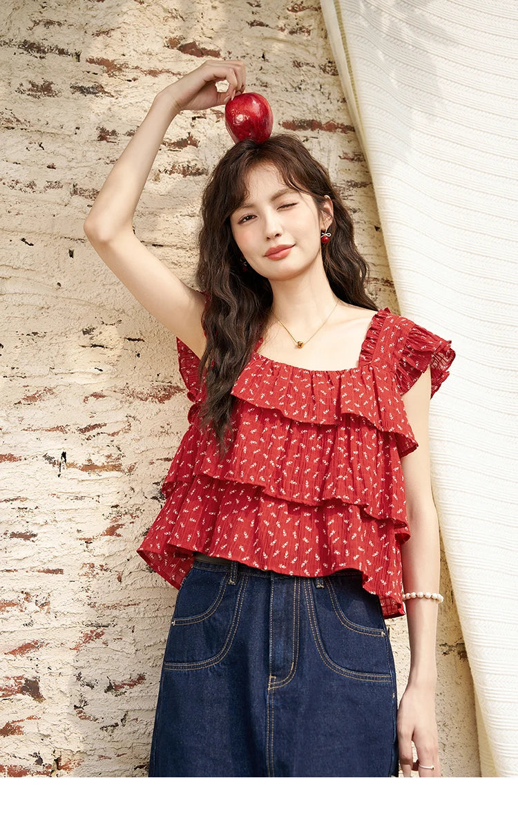 MISHOW High Waisted Denim Skirts for Women 2024 Summer New Fashion Simple Versatile Female Korean Style Chic Skirt MXD23B0366