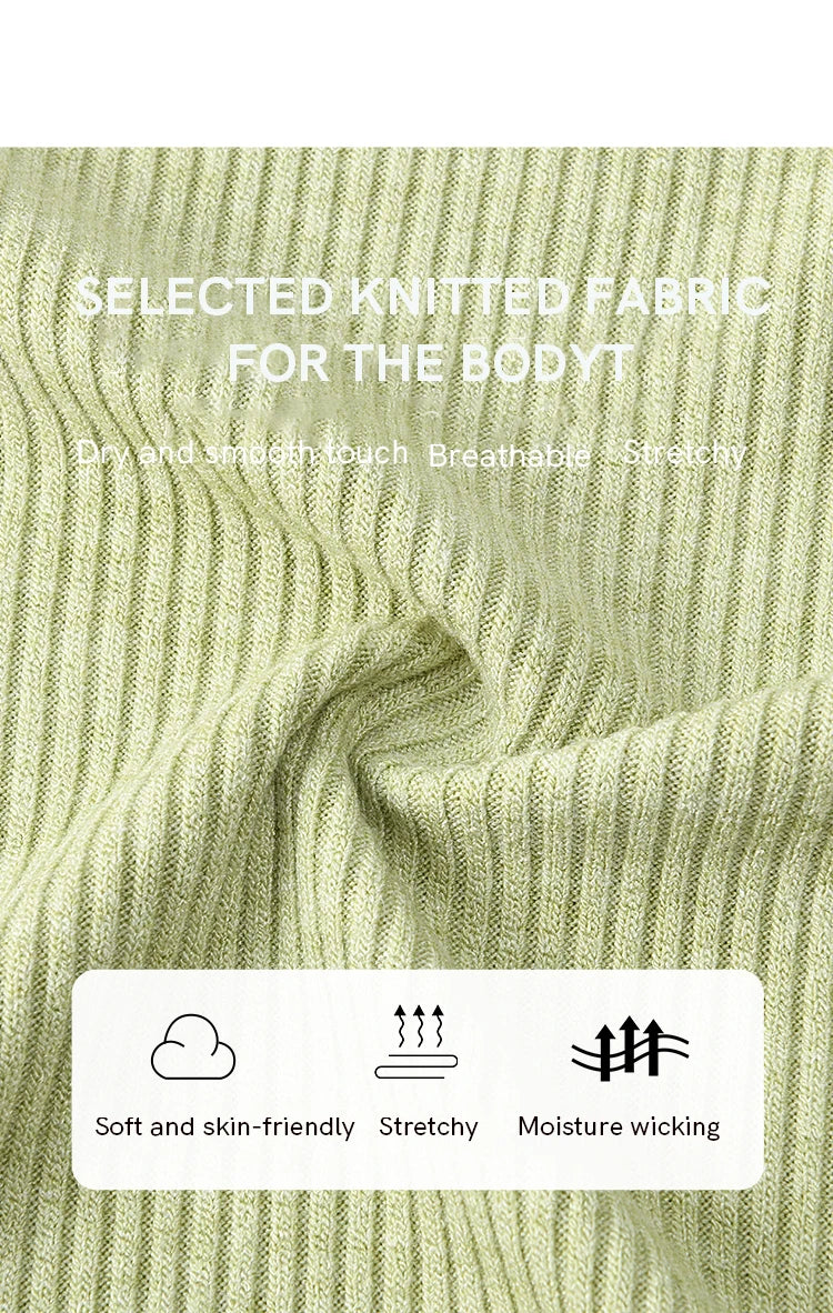 MISHOW Green Plaid Knitted Top 2025 Spring Lotus Leaf Sleeves Tees Slim Long Sleeve Curled Collar Single Breasted Top MXE14Z1152