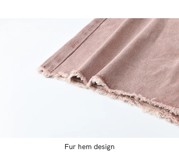 MISHOW Casual Spring Summer Skirt Women New 2025 Solid High Waist Slim Denim Skirts Female Fashion Straight Clothing MXD44B0506