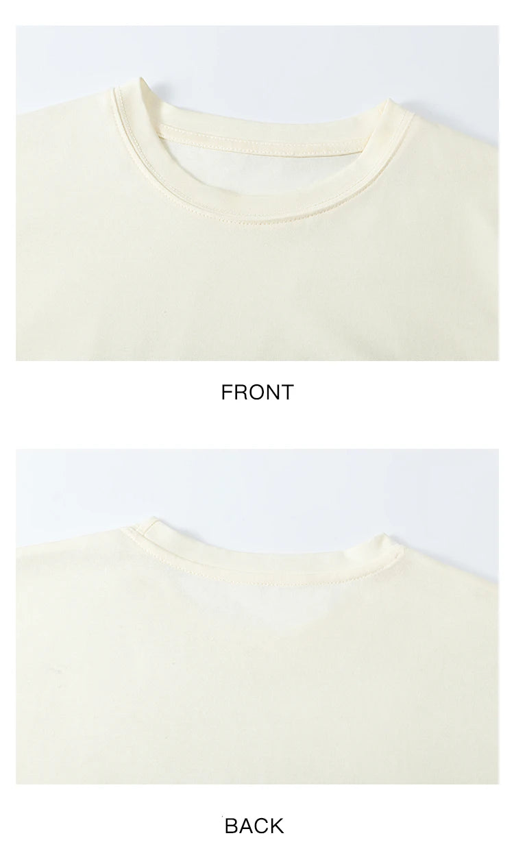 MISHOW Apricot Short Sleeved T-shirt Women 2025 Spring New Casual Versatile Heart Print Positive Shoulder Tops Outer MXE11T0491