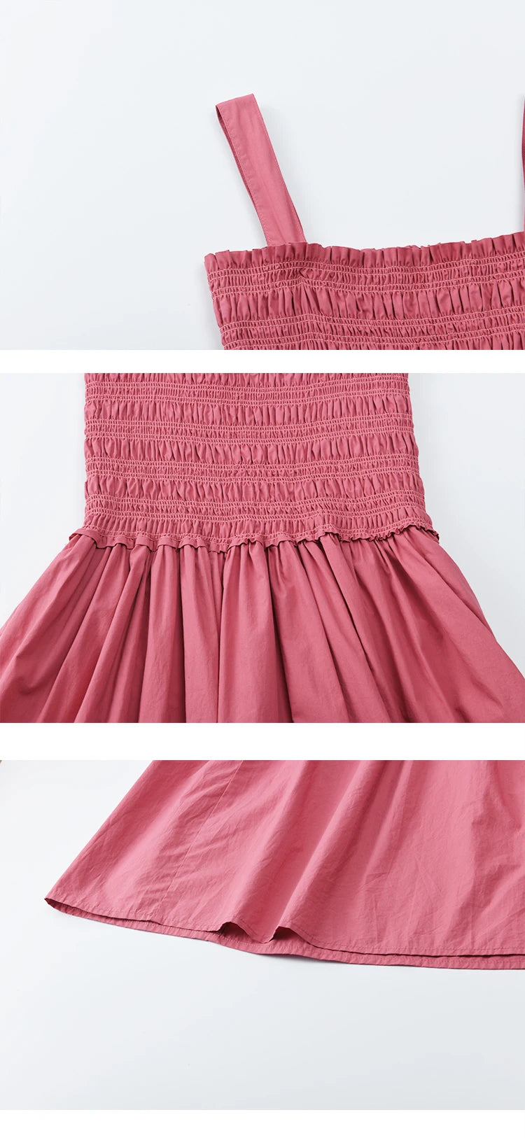 MISHOW Sling Square Collar Dress for Women 2025 Summer High Waist Pocket Fashion A-line Long Dress Ladies Clothing MXE36L2319