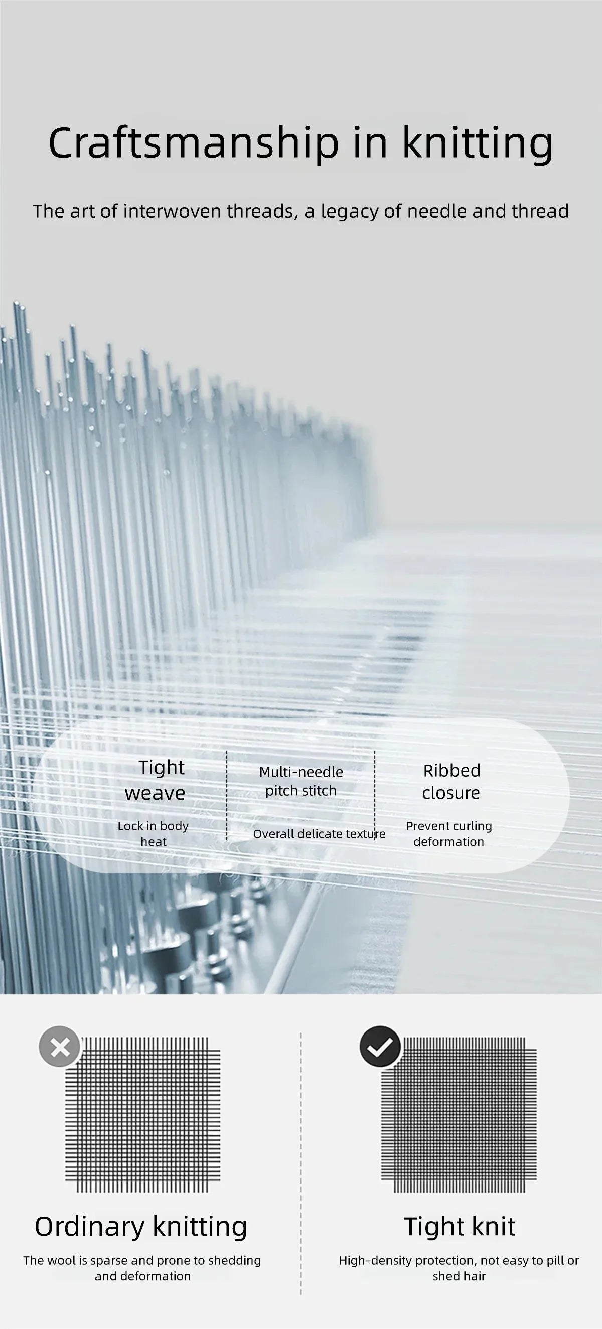 MISHOW Women's Gray Knitted Cardigan 2025 Winter Flower Embroidery Round Collar Single-breasted Warm Slim Sweaters MXE91Z2836