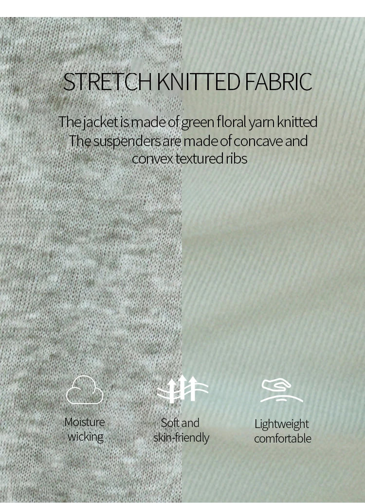 MISHOW Light Green Camisole Knit Cardigan Two-piece Set Spring Summer 2025 Lace Bow Camisole V-neck Cardigan Sets MXE15T0504