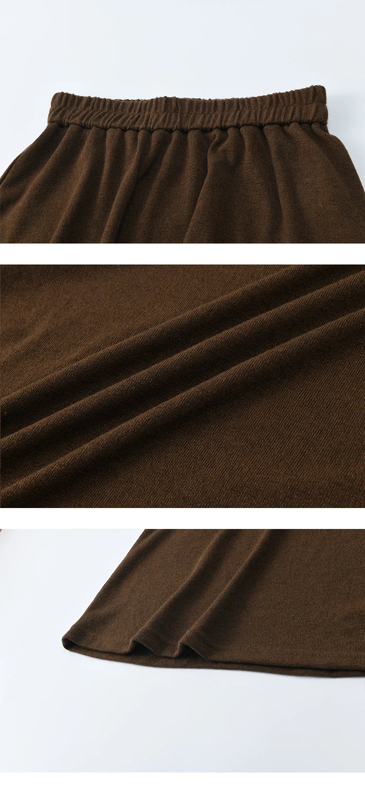 MISHOW Camisole Skirt Suit 2025 Retro Dark Brown Pleated Design Tank Top A-line Skirt Autumn Women's Clothing Set MXE46T1378