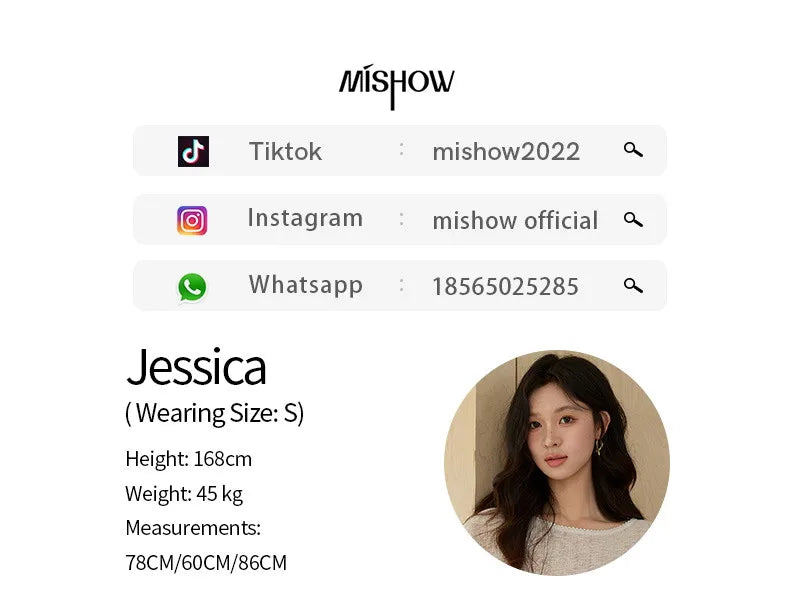 MISHOW Women's Lace Trim Boat Neck Knitted Tops with Belt 2026 Spring Micro Transparent Loose Casual Thin Sweater MXF13Z3002