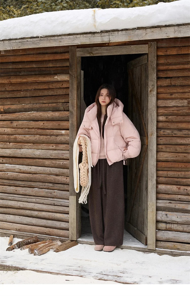 MISHOW Long Sleeve Sweaters 2025 Winter Elegant Loose Handmade Crochet Bowknot Sweater Women's Casual Knitted Top MXE87Z2679