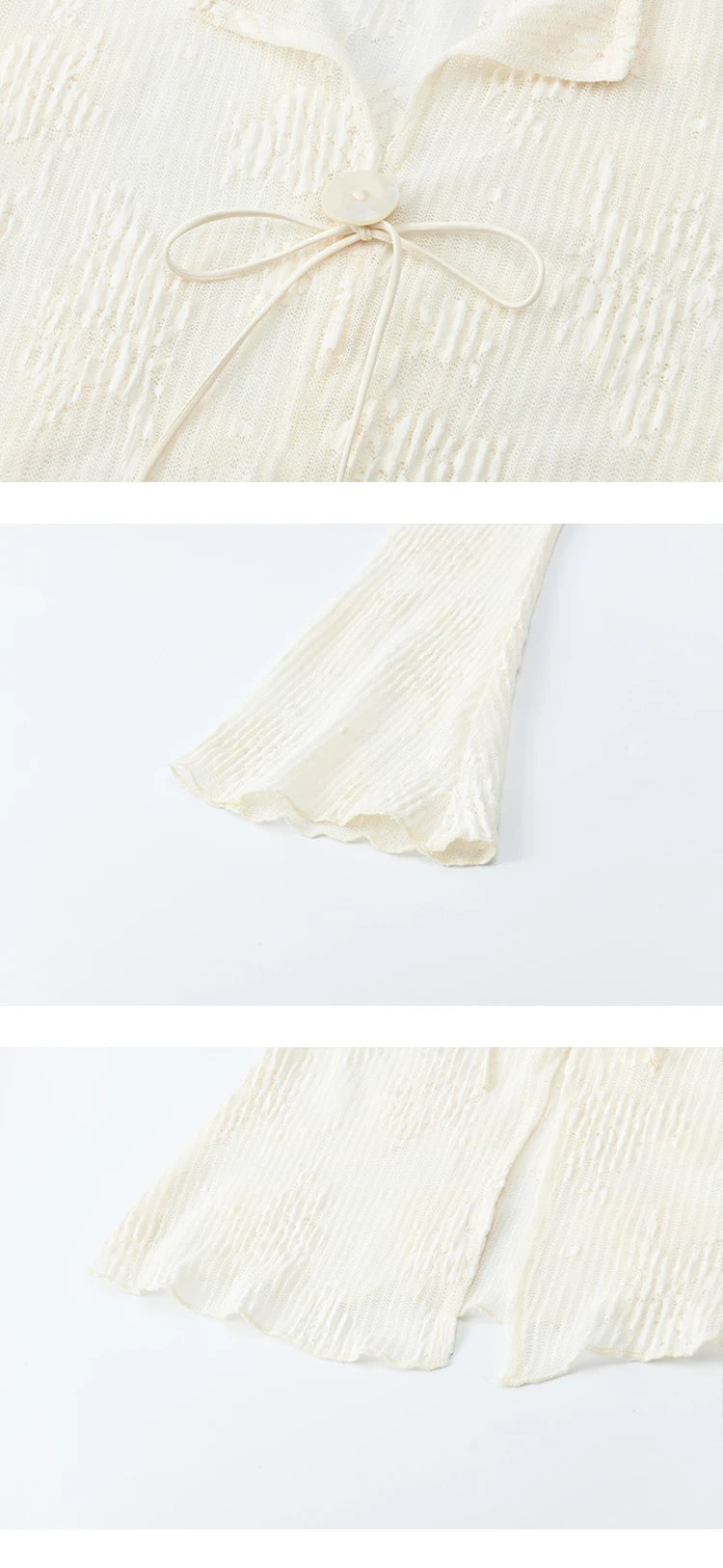 MISHOW White Shirt Women 2025 Autumn New French Romantic Sexy Slim Flared Sleeves Top Commute Luxury Lace Shirt MXE49X2511