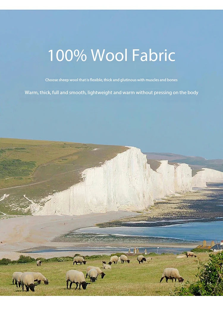 MISHOW Women's Long Coats 2025 Winter Yellow Double-faced 100% Wool Coat Windproof Lantern Sleeve Turtleneck Coat MXE51W0902